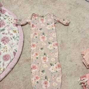 Floral Baby Gown